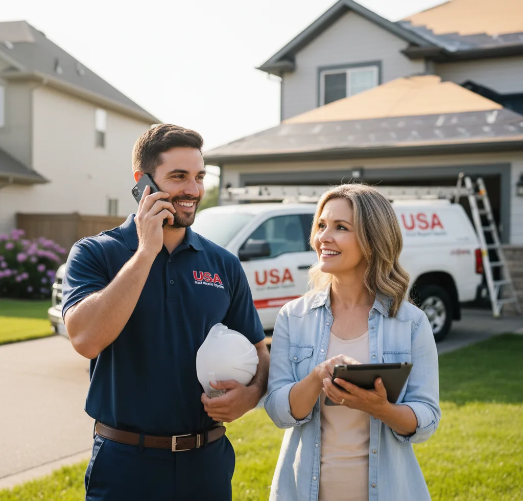 USA Roof Repair Experts customer support in Sparrows Point